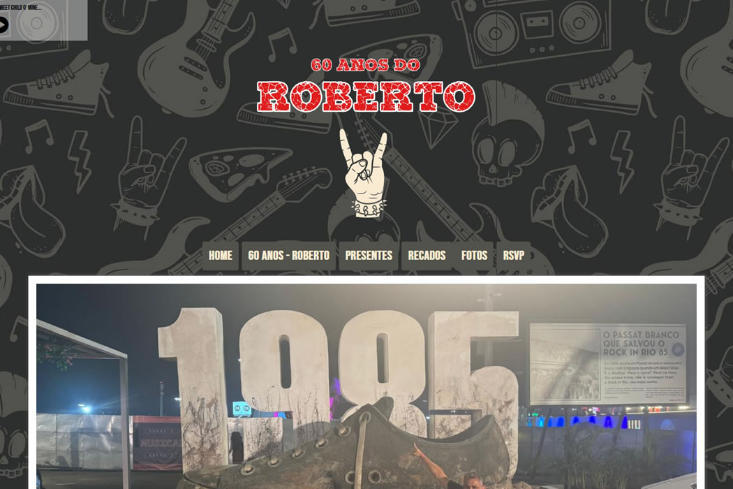60 ANOS DO ROBERTO