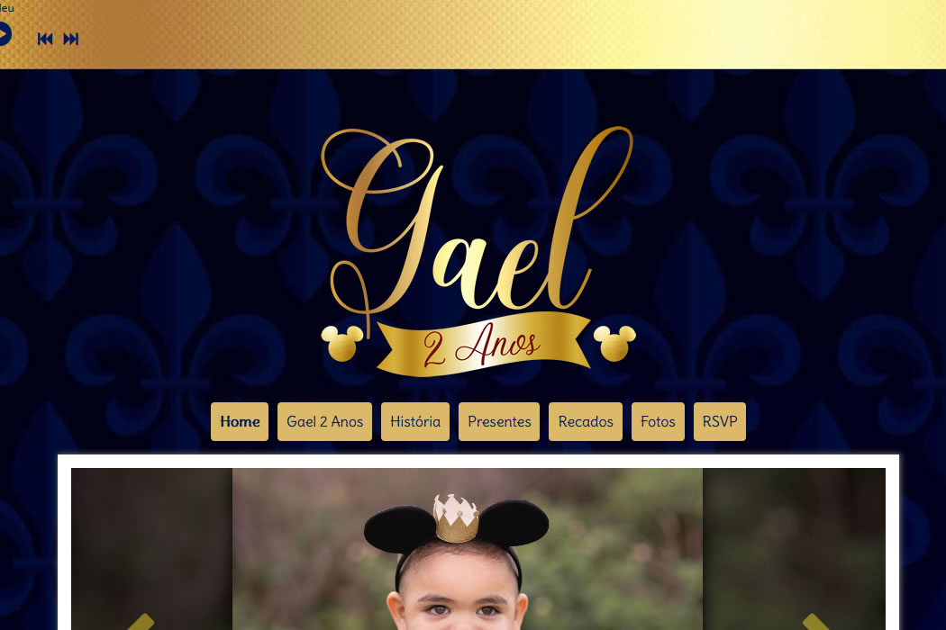 Gael 2 Anos