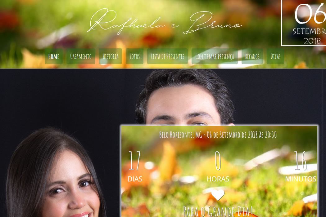 Rafhaela e Bruno